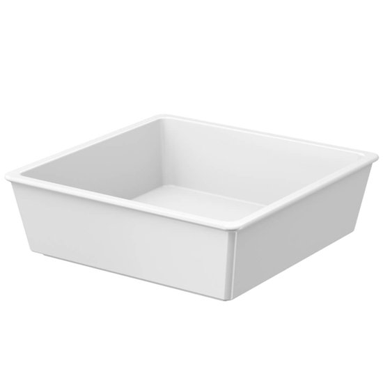 Travessa Pequena Funda Molhos 230ml Molheira Tigela Retangular Branca Bar Lancheria Uno Coza