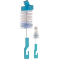 Kit Escovas para Limpeza de Mamadeira e Bico Esponja Higienização Buba Azul