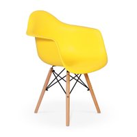Cadeira Charles Eames Rar Balanço Design Amarela