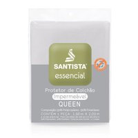 Protetor Colchão Impermeável Queen Santista Essencial