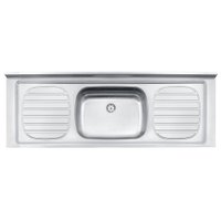 Pia de Apoio Tramontina Filo 56 em Aço Inox 160 x 55 cm Standard