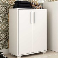 Armário Multiuso 2 Portas  Pnr Móveis PNR 87-06 Branco