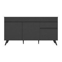 Balcão Cozinha Gabinete Pia 150cm 3 Portas 1 Gaveta Veneza Multimóveis V2072