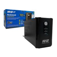 Nobreak 1200VA NHS Compact Plus III, Bivolt Aut., S/120V, Bat. 2x7Ah/12V, 8 Tom. - 90.C1.012100