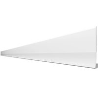 Veda Porta Adesivo 80cm Ajustável Slim Comfort Door Branco