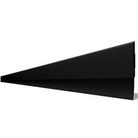 Veda Porta Adesivo 100cm Ajustável Slim Comfort Door Preto