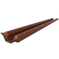 Veda Porta Rolinho 90cm Ajustável em Couro Sintético e Espuma Comfort Door Marrom