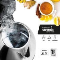 Chaleira Elétrica EOS 1,8L Chef Gourmet Inox