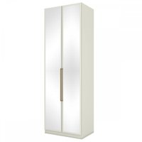 Guarda-roupa Solteiro Modulado Predileto 2 Portas 3 Gavetas Com Espelho Areia Hp - Henn