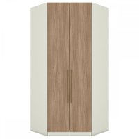 Guarda-roupa Solteiro Modulado Predileto 2 Portas Areia Hp/jequitiba - Henn