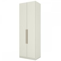 Guarda-roupa Solteiro Modulado Predileto 2 Portas 3 Gavetas Areia Hp - Henn