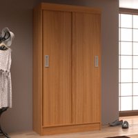 Guarda-roupa Solteiro Berlim 2 Portas Cinnamomo - Evidencia Móveis