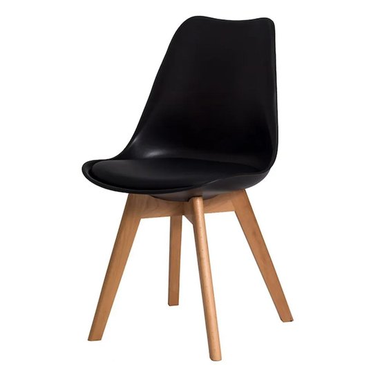 Cadeira Leda Saarinen Design Preta