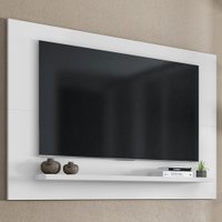 Painel Para Tv Até 60 Polegadas Safira 1 Prateleira Branco - Casa D