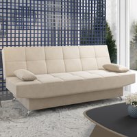 Sofá Cama Loft Reclinável Nude - Vian