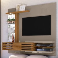 Painel Para Tv Até 55 Polegadas Frizz Supreme 2 Portas Fendi/naturale - Madetec