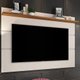 Painel Para Tv Até 60 Polegadas Vivare New 1 Prateleira Off White/freijo - Giga Móveis