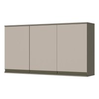 Armário Aéreo Cozinha 3 Portas Connect Duna/cristal C56 - Henn