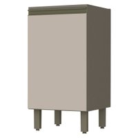 Armário De Cozinha 1 Porta Connect Duna/cristal C62 - Henn