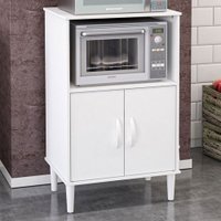 Balcão De Cozinha Para Forno Paiva 2 Portas Branco - Pnr Móveis