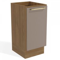 Balcão De Cozinha Botanic 1 Porta Nogueira/fendi - Kappesberg