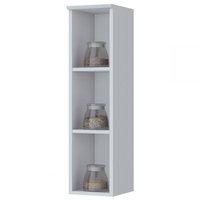 Armário Aéreo Cozinha 20 Cm Americana 100% Mdf Branco Hp - Henn