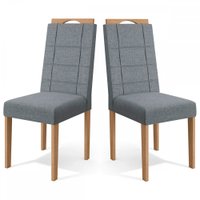 Cadeiras Kit 2 Cadeiras Cinza Cad150ea - Kappesberg