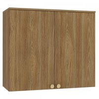 Armário Aéreo Cozinha Botanic 80 Cm 2 Portas Nogueira Fosco - Kappesberg