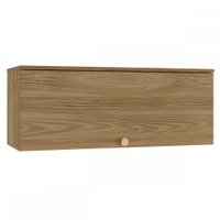 Armário Aéreo Cozinha Botanic 90 Cm 1 Porta Nogueira Fosco - Kappesberg