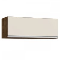 Armário Aéreo Cozinha Athena 1 Porta Itauba/off White - Irm Móveis