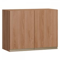 Armário Aéreo Cozinha 2 Portas Madeira 1003 - Bentec Móveis