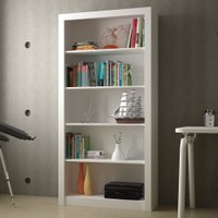 Estante Para Livros Branco - Pnr Móveis