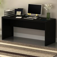 Mesa Para Escritório Preto Me4109 - Tecno Mobili