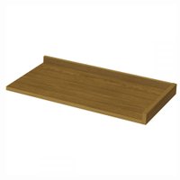 Tampo Para Balcão 94 Cm De Canto Reto Nature C906 - Henn