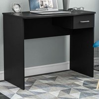 Mesa Escrivaninha Arapeí 1 Gaveta Preto - Politorno