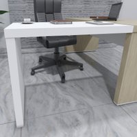 Mesa De Apoio Branco 006196 - Artany Móveis
