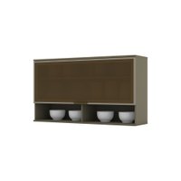 Armário Aéreo Cozinha évelin 1 Porta Basculante Duna - Henn