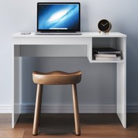 Mesa Escrivaninha Noronha  1 Nicho Branco - Genialflex