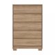 Comoda Henn Andria 5 Gavetas Nature/Off White