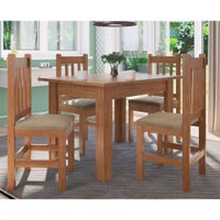 Conjunto De Mesa Zamarchi 04 Cadeiras