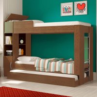 Beliche Cama Aux C/ 3 colchões Ditália Treliche CM15 Diamond