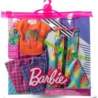 Barbie Roupas e Acessórios Vestido Fogo Calça HJT34 Mattel