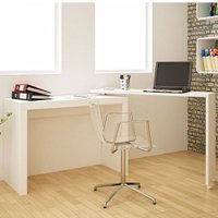Mesa Para Escritório Panorama Móveis PNR 22-06 - Branco