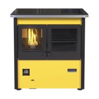 Fogao a Pellets N 1 Le Corbusier Amarelo