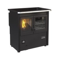 Fogao a Pellets N 1 Le Corbusier Preto