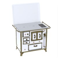 Fogao a Lenha N 2 Renaissance Chapa de Aluminio Branco Buque Cald 490082