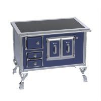 Fogao a Lenha GII N 2 Sec Xviii Premium Azul - FLSP2.ST.AZ