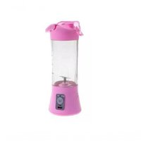 Juice Cup Mini Liquidificador Portátil - 380Ml - Rosa