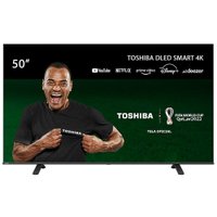Smart Tv 50 Polegadas Dled 4k 50c350l 3 Hdmi Toshiba Preto