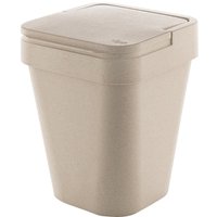 Lixeira Plástica Eco Sustentável 5 Litros Banheiro Cozinha LX820MA Marfim